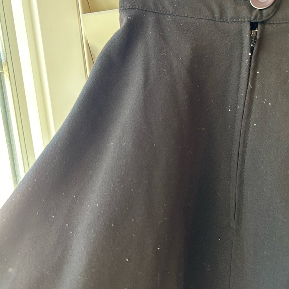 Black Rock Steady Rockabilly 1950’s Style A-Line Circle Skirt, high-waist, Small - Picture 7 of 11